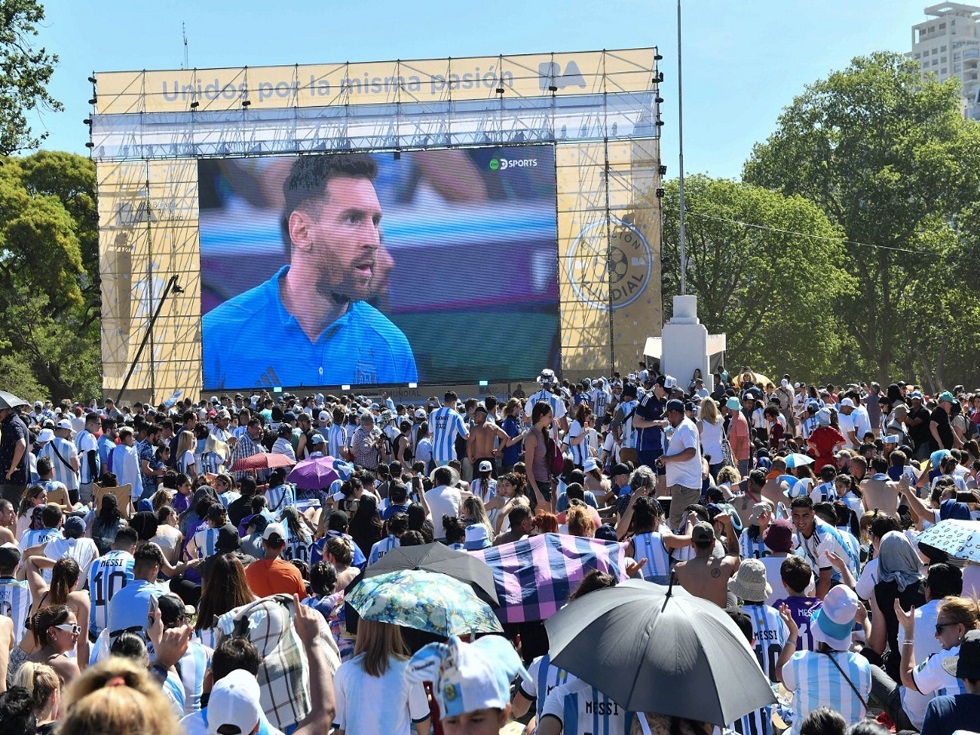 Balcarce tendrá pantalla gigante para ver el encuentro de la Selección Argentina