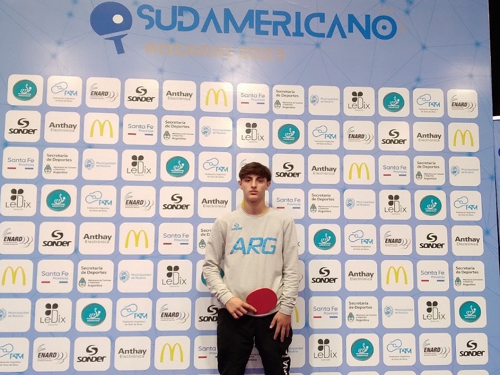 Grand Prix Nacional de Tenis de Mesa: Bianchini fue tercero en Rosario