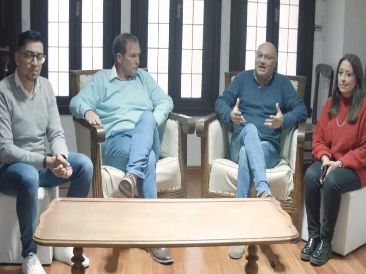 A través de un video Reino, Pinilla, Vivas y Divito anunciaron la alianza “va a ser un camino de gestión y de equipo”