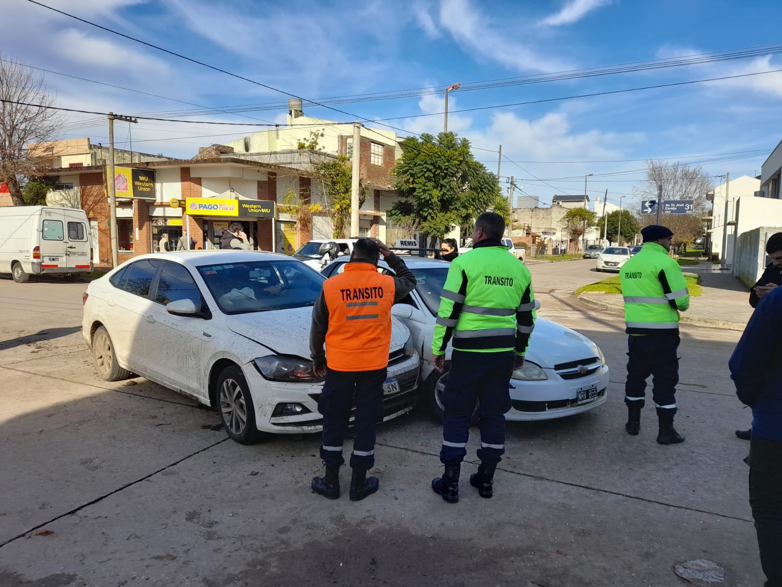 Violento accidente en avenida Cereijo (31) y calle 18