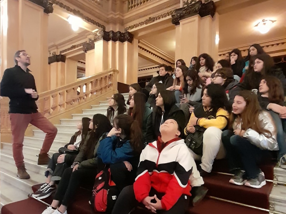 La Orquesta Infanto Juvenil visitó el Teatro Colón