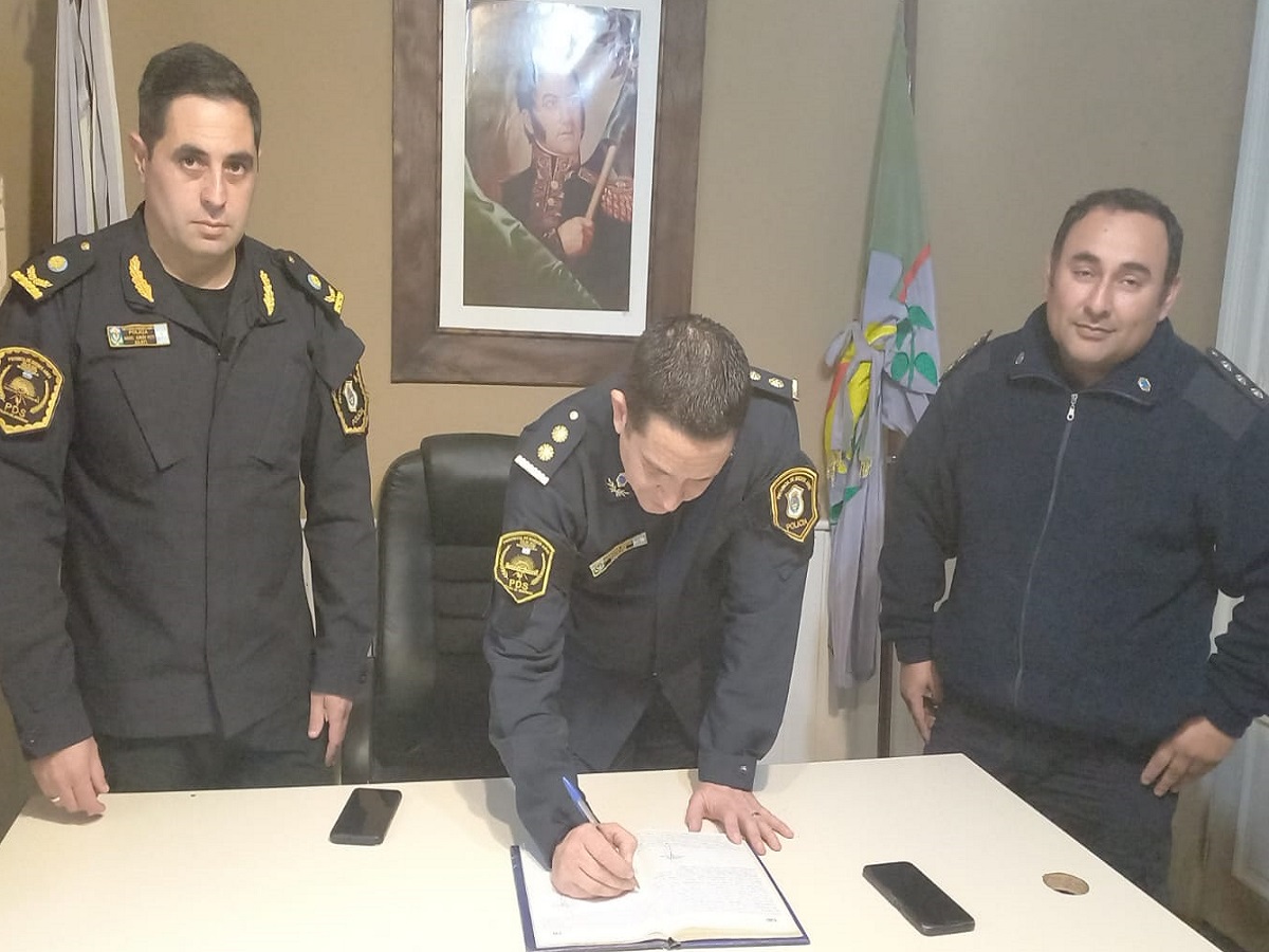 Alberto Torres es el nuevo jefe interino de la Estación de Policía Comunal