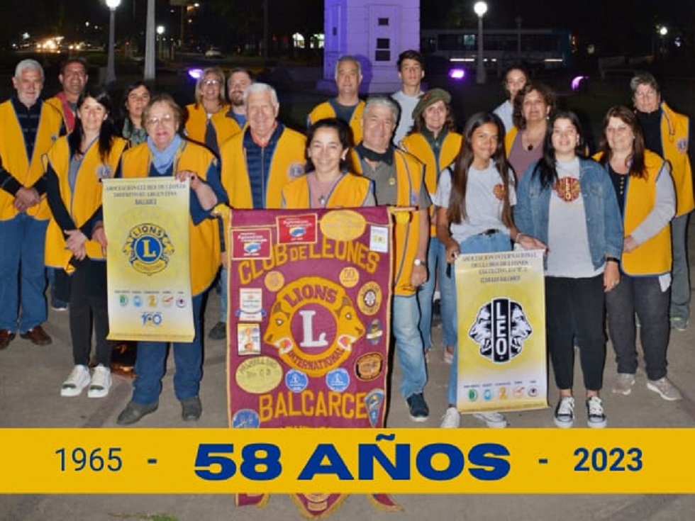 El Club de Leones Balcarce celebra su 58° aniversario