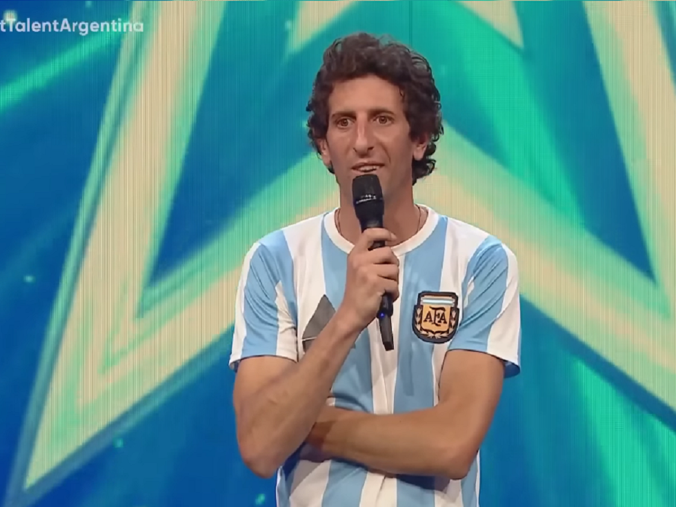 Rodrigo Cunqueiro se subió al escenario en Got Talent Argentina