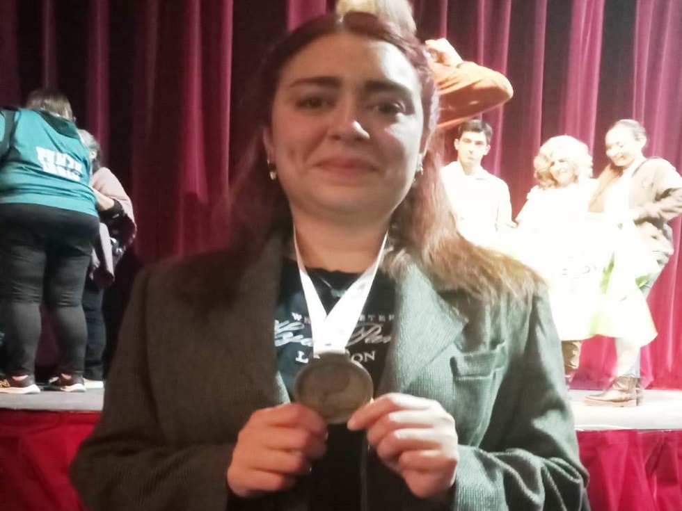 Romina Arganini obtuvo la medalla de oro en Fotografía
