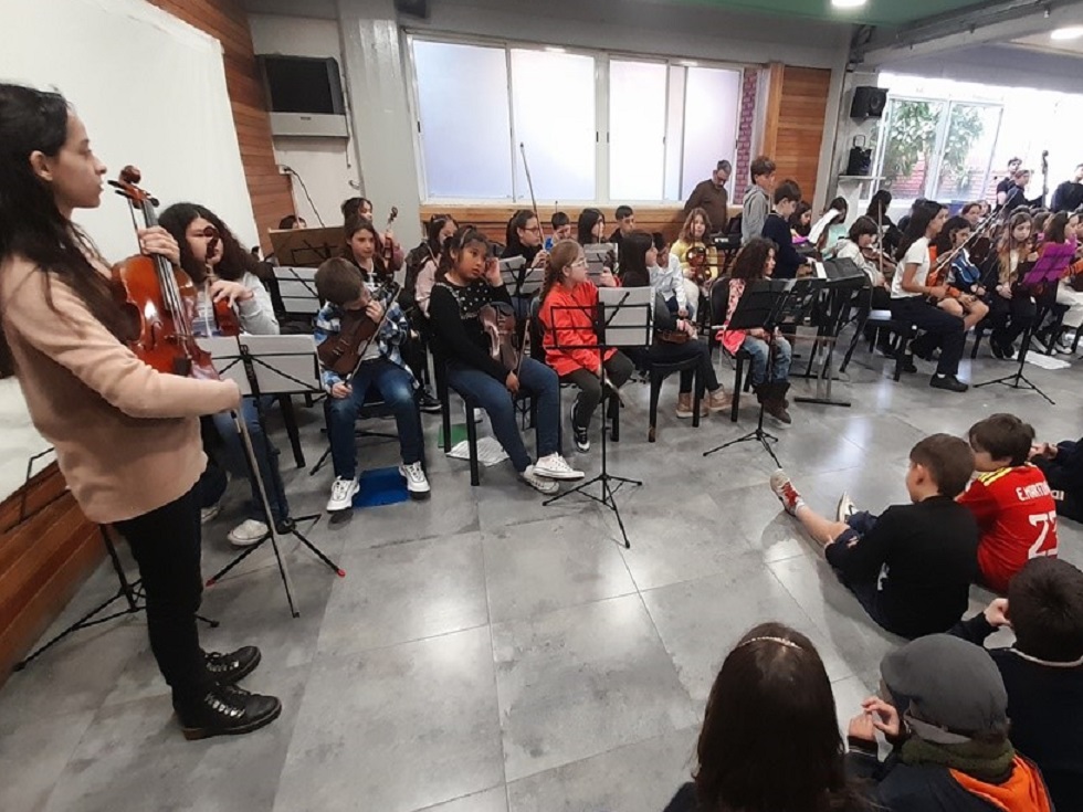 La Orquesta Municipal realizó un encuentro de intercambio en Mar del Plata