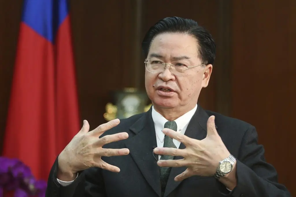 El ministro taiwanés de Exteriores afirma que su país está cada vez más amenazado por China