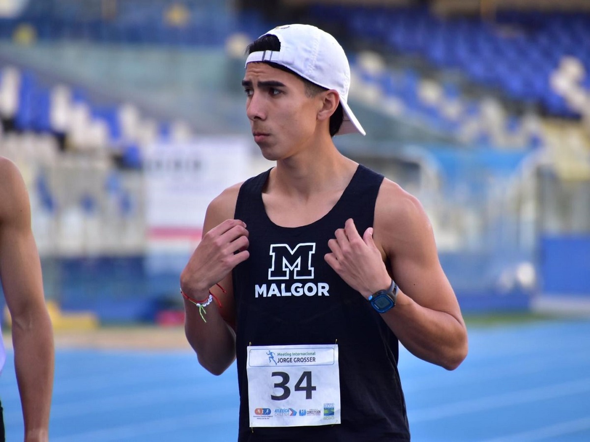 Franco Peidón obtuvo el Subcampeonato Sudamericano de Atletismo