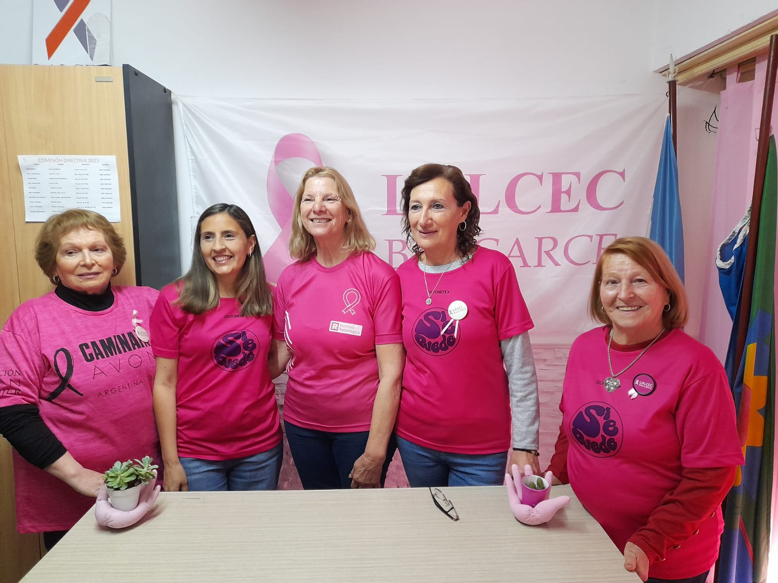 Lalcec Balcarce lanzó sus actividades por “Octubre Rosa”