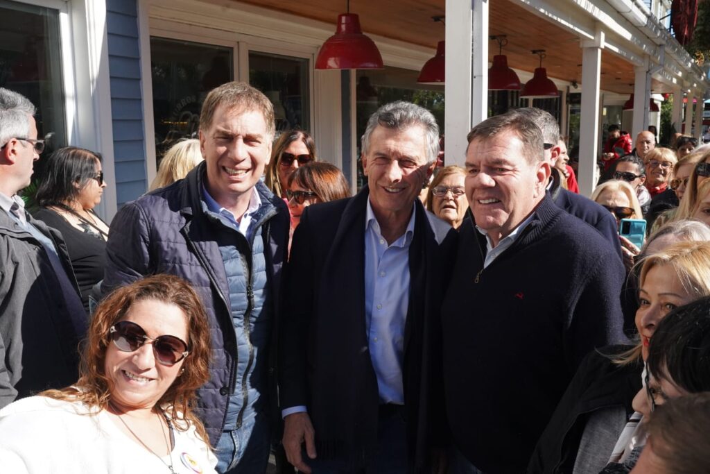 Macri hizo una visita "sorpresa" a Mar del Plata y dejó un fuerte respaldo a Montenegro