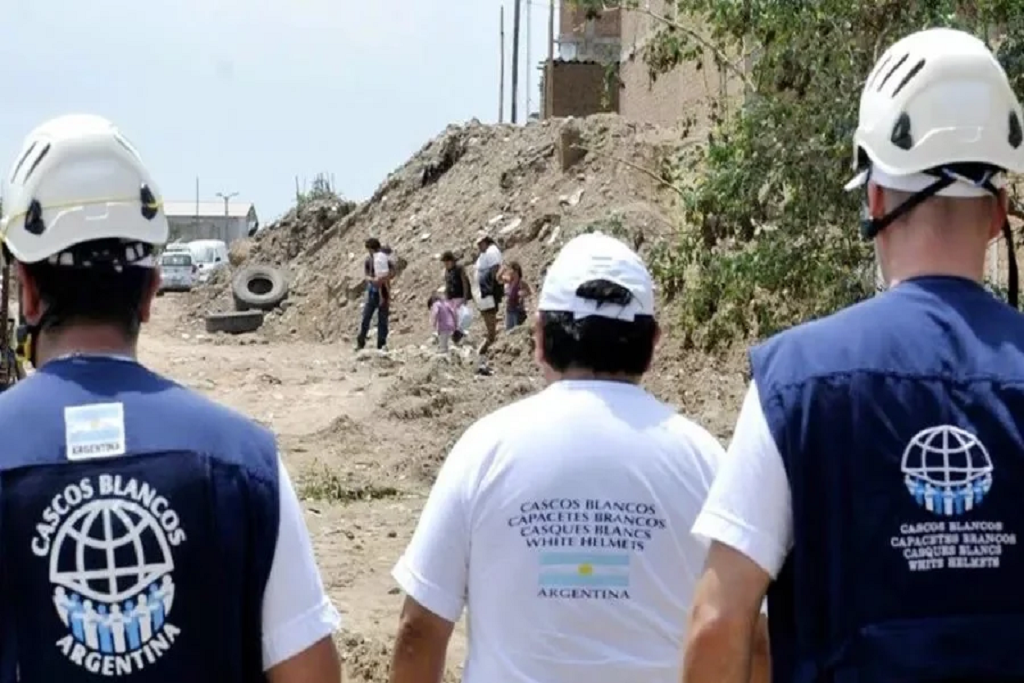 Cascos Blancos envía una segunda misión humanitaria con ayuda para población en Franja de Gaza