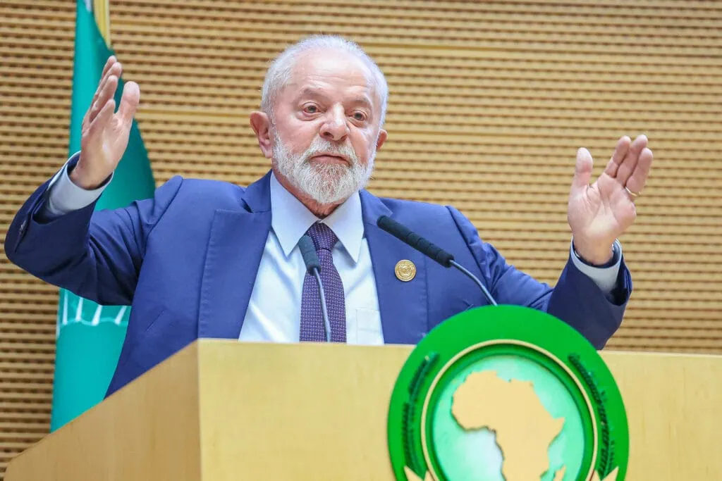 Lula acusa a Israel de “genocidio” de palestinos y lo compara con Hitler
