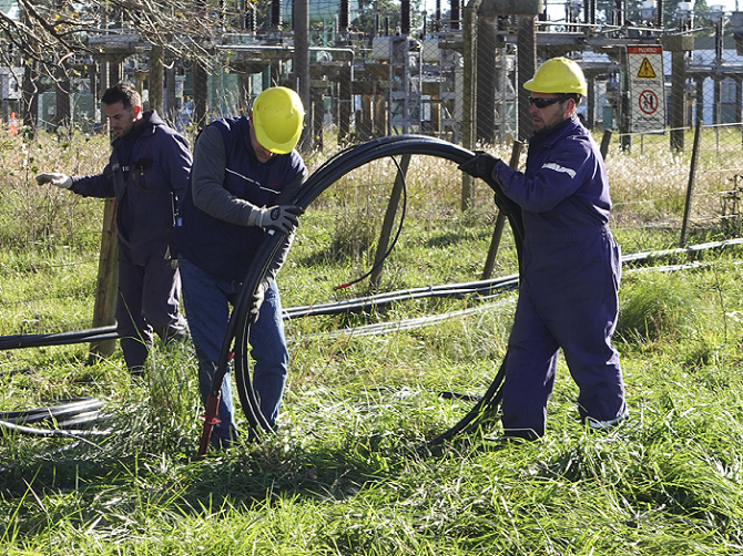 Energía: La Cooperativa completó con éxito las primeras obras para mejorar el servicio en Balcarce