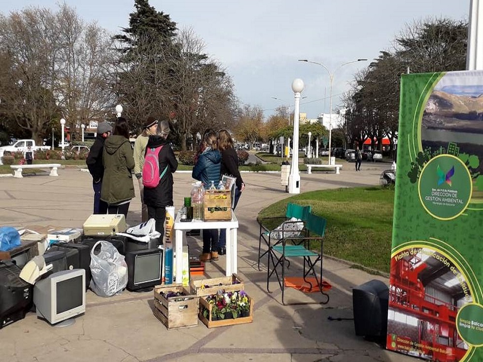 Campaña de Recolección de Residuos Electrónicos y Eléctricos en Plaza Libertad