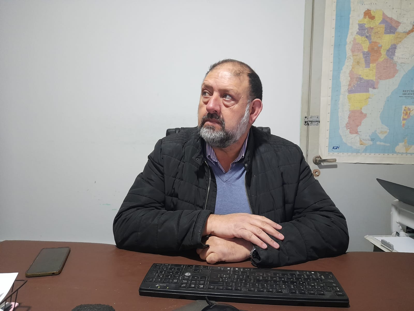 Martín Luna; sobre los avances en el Centro de Monitoreo: “Estas obras permiten mayor comodidad”