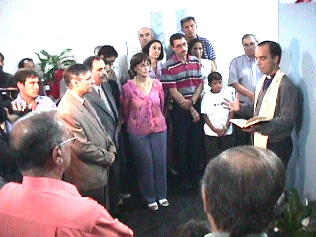 Foto: Inauguración de sede en calle 17 N° 792. Año 1997.