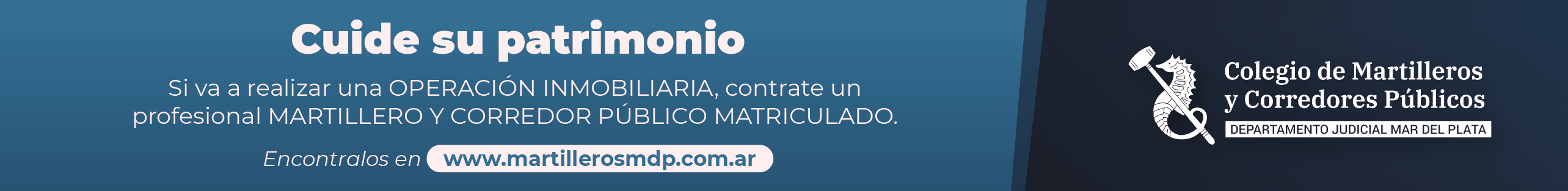 Colegio de Martilleros - Fullwidth 1